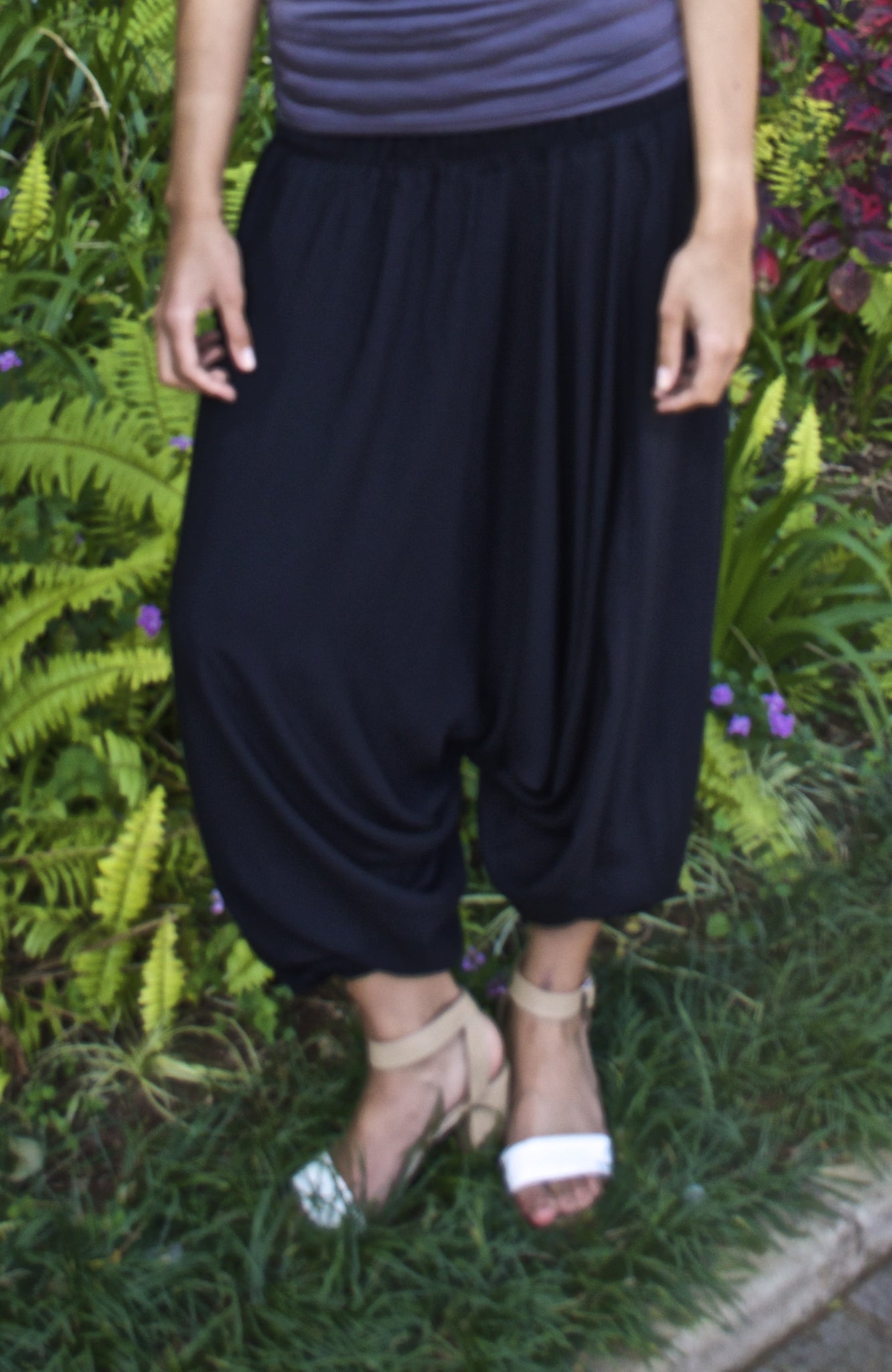 Black Harem Pants