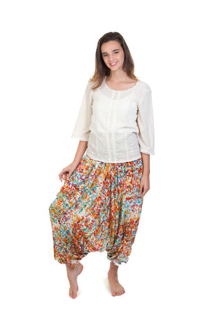 Printed Harem Pants ( Multi Colour )