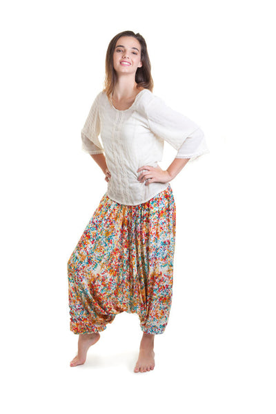 Printed Harem Pants ( Multi Colour )