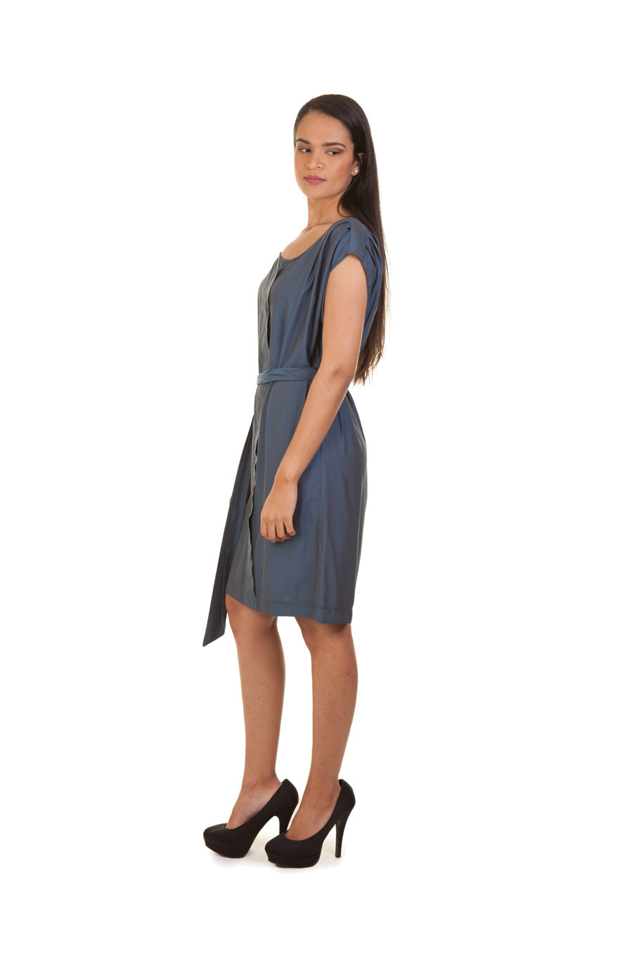 Shirt Waister with Shoulder Yoke Detail
