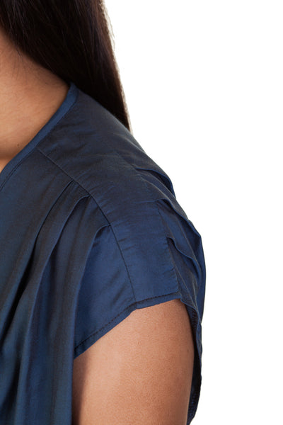 Shirt Waister with Shoulder Yoke Detail