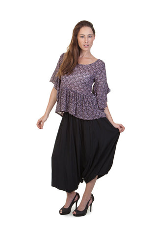 Black Harem Pants